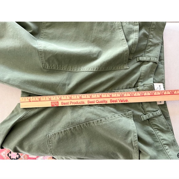 NILI LOTAN Shon Cotton Pants in Camo Green - EUC! - 4 - Picture 11 of 12